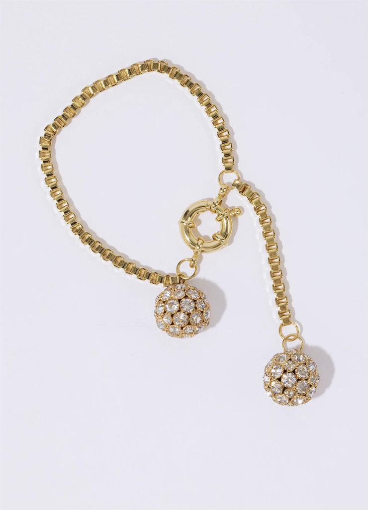 Crystal Spheres Bracelet