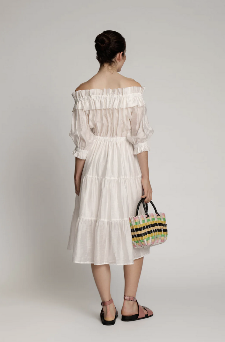 Kumiso Dress White