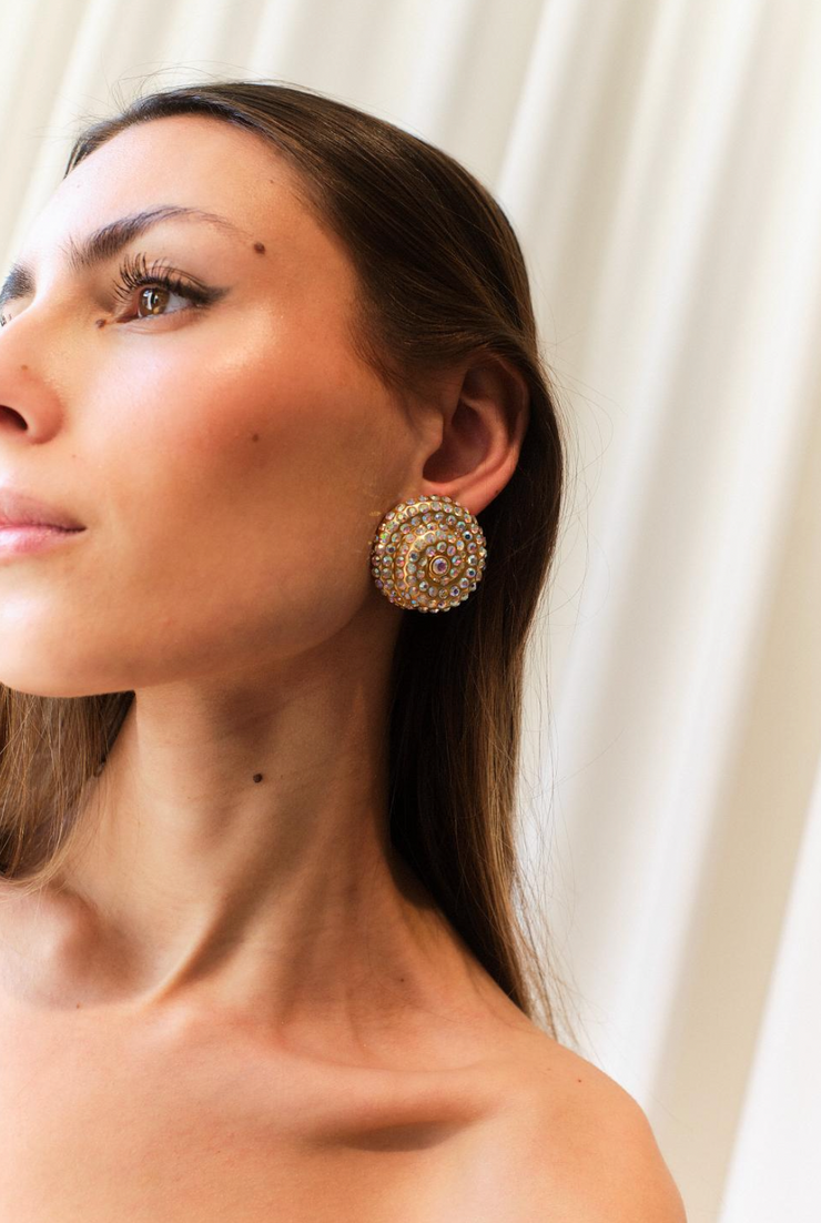 Le Soleil Earrings Gold