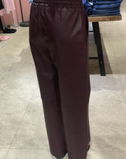 PhoebeCC PullOn Leather Pant