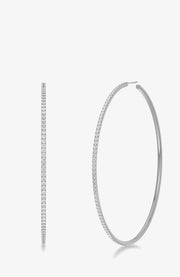 Glow Creoles Mini XL Steel