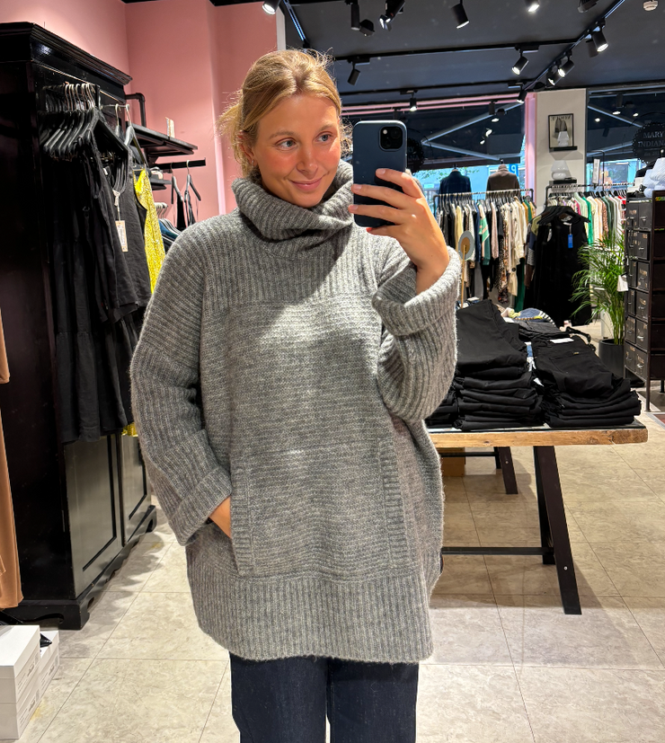 ToccasPW Pullover Grey Mel