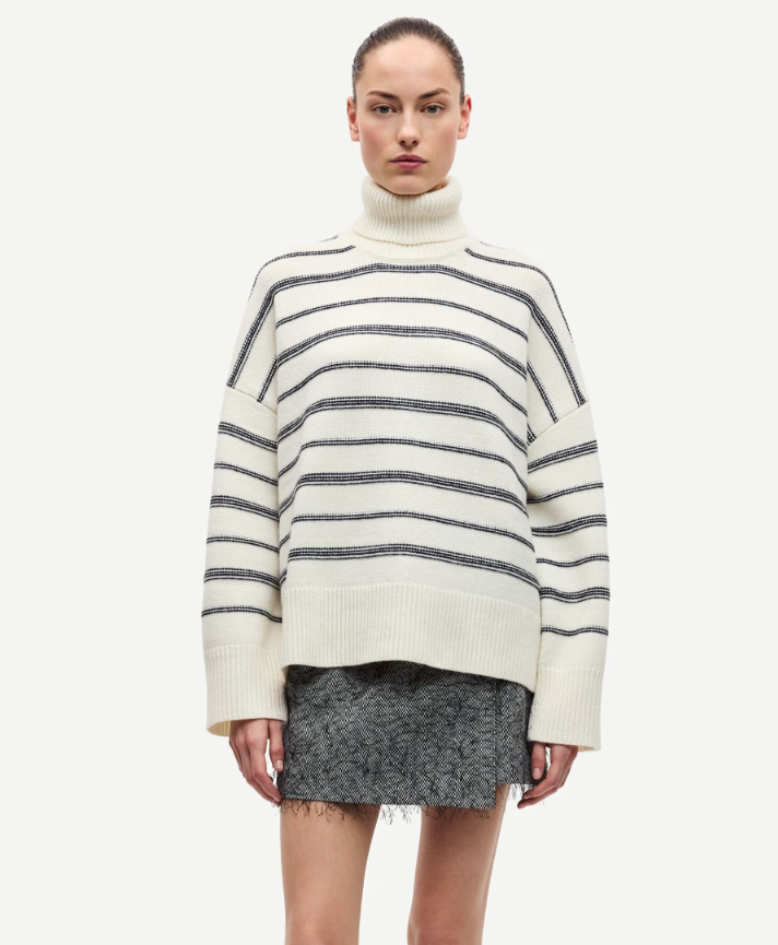 Sakeiku Stripe Turtleneck 11250