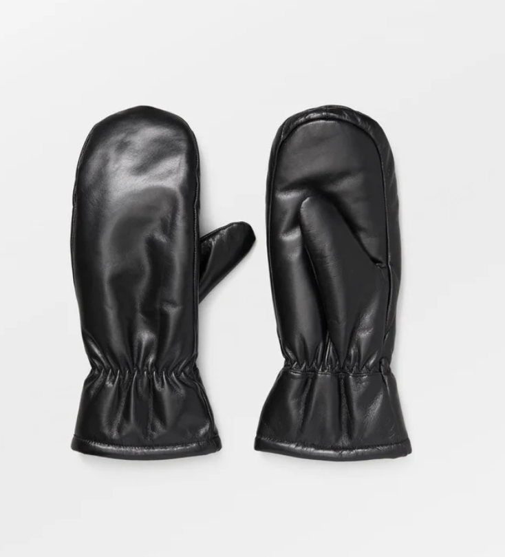Leather Nylona Mitten