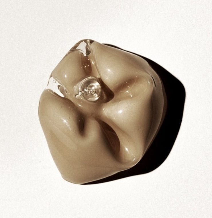 Beige Flower Ring