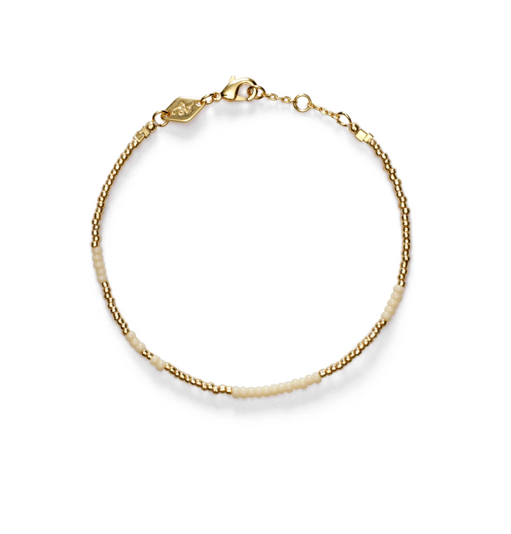 Asym Bracelet Ecru