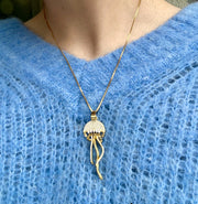 Octopus Necklace Gold