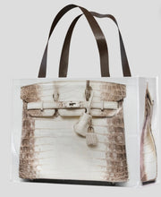 "Birkin" Grocery/Beach-bag