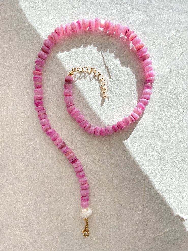 Summer Berries Necklace Pink