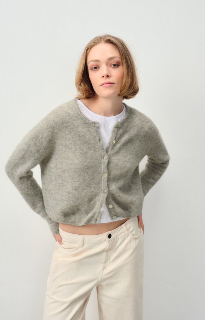 Vitow Cardigan Grey Mel