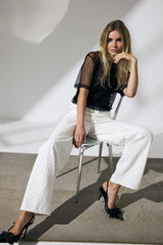 NellyCC Net Oversize Tee
