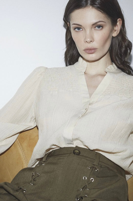 LunaCC Eyelet Wide Pant