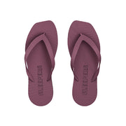 Tapered High Platform Burgundy