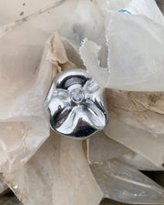 Silver Flower Ring