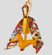 Dog Bag Charm/Yellow