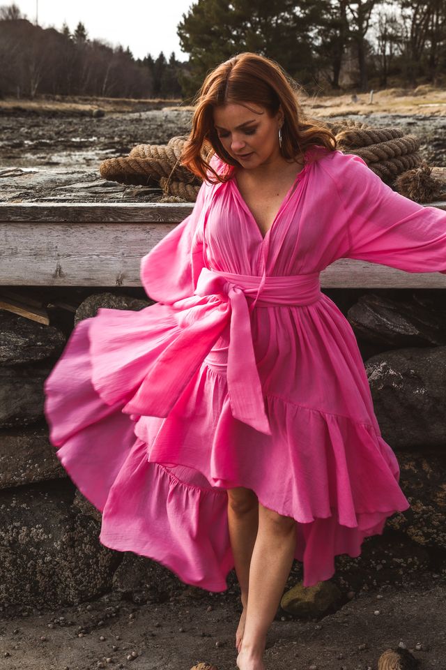 Beach Senorita Dress Pink