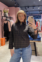 CoraCC Check Frill Shirt