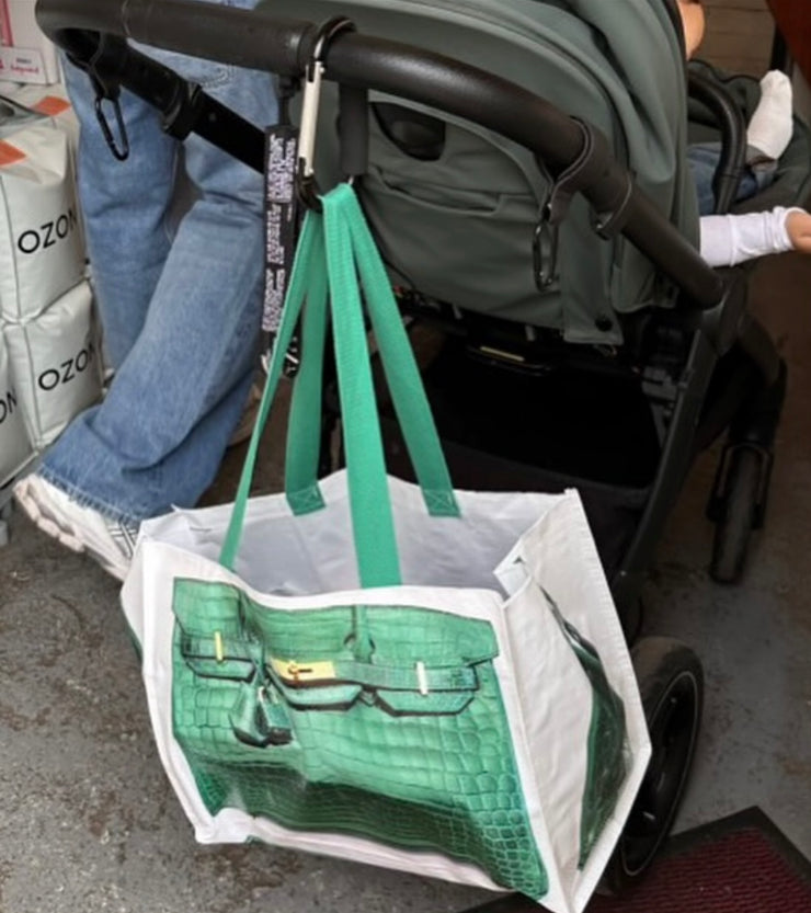 "Birkin" Grocery/Beach-bag