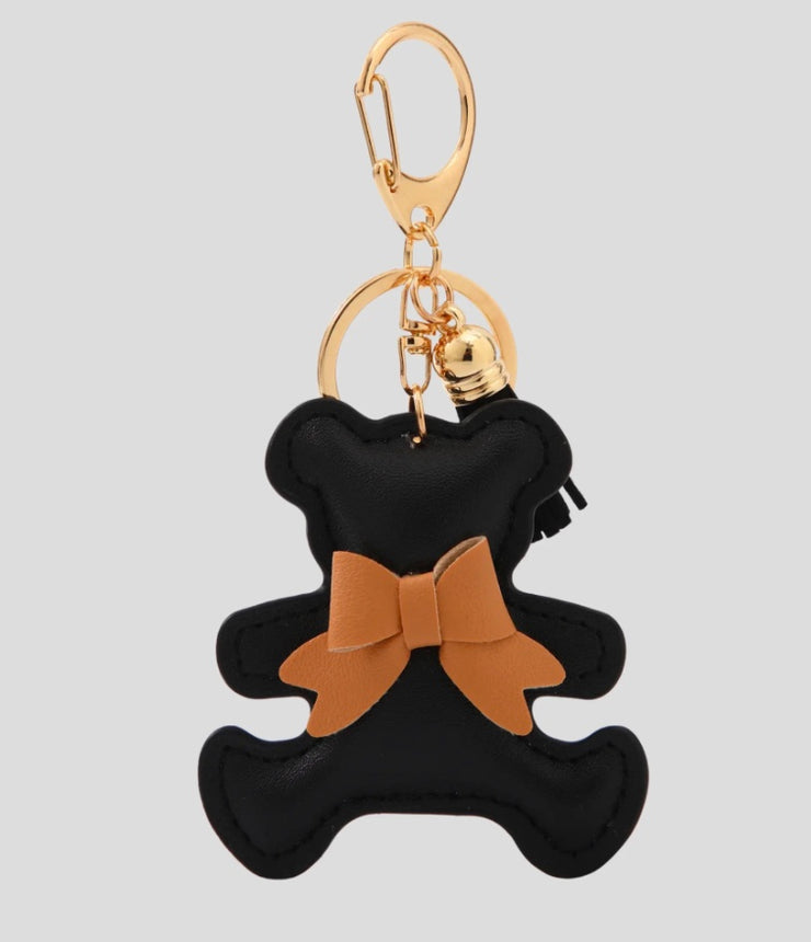 Bear Bag Charm/Black