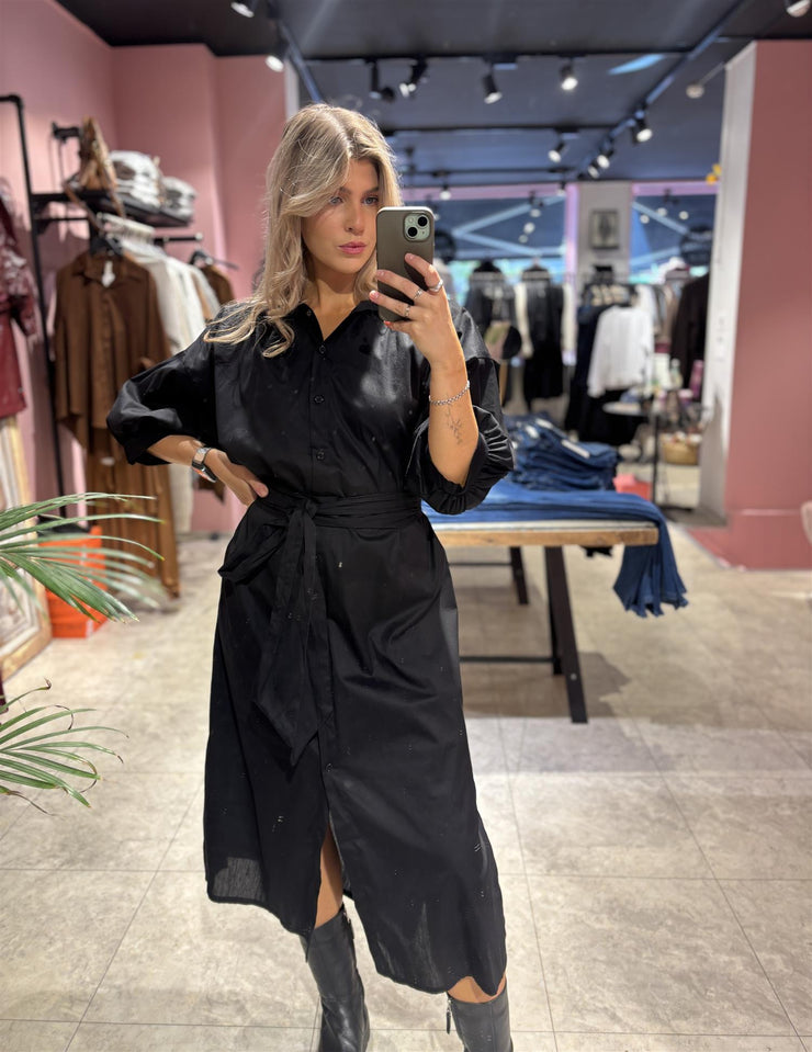 Lumine Poplin Dress