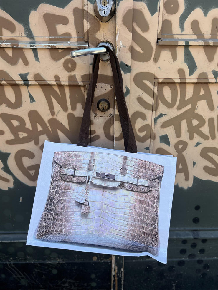 "Birkin" Grocery/Beach-bag
