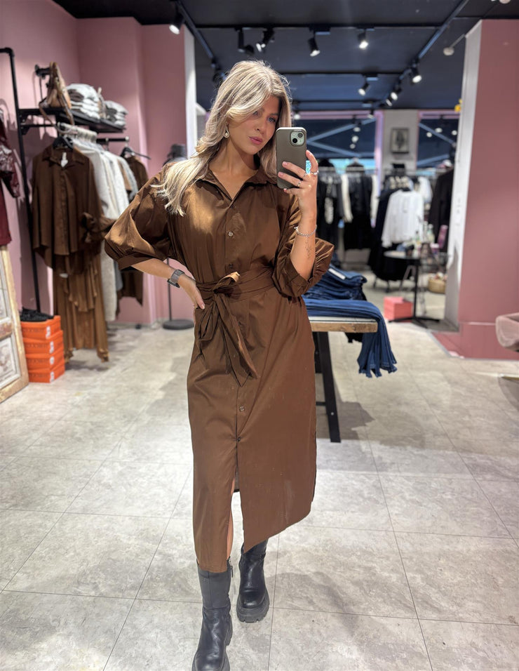 Lumine Poplin Dress