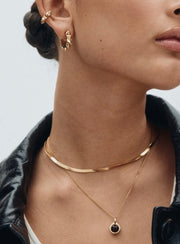 Peak Hoops Icon L Gold