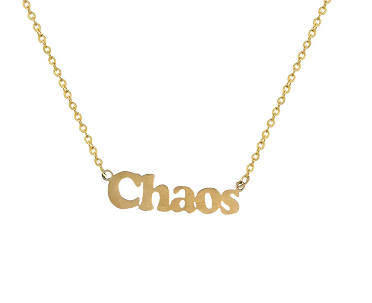 Chaos Necklace Gold