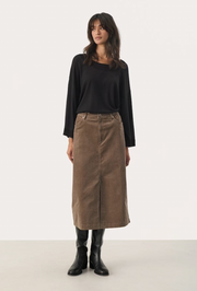 LeilaniPW Skirt Light Brown