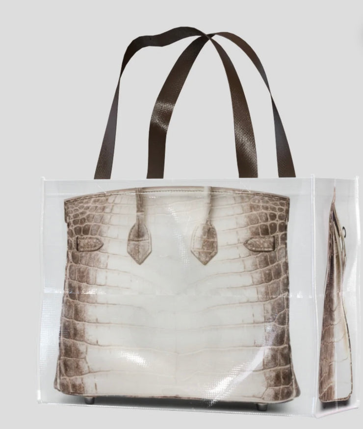 "Birkin" Grocery/Beach-bag