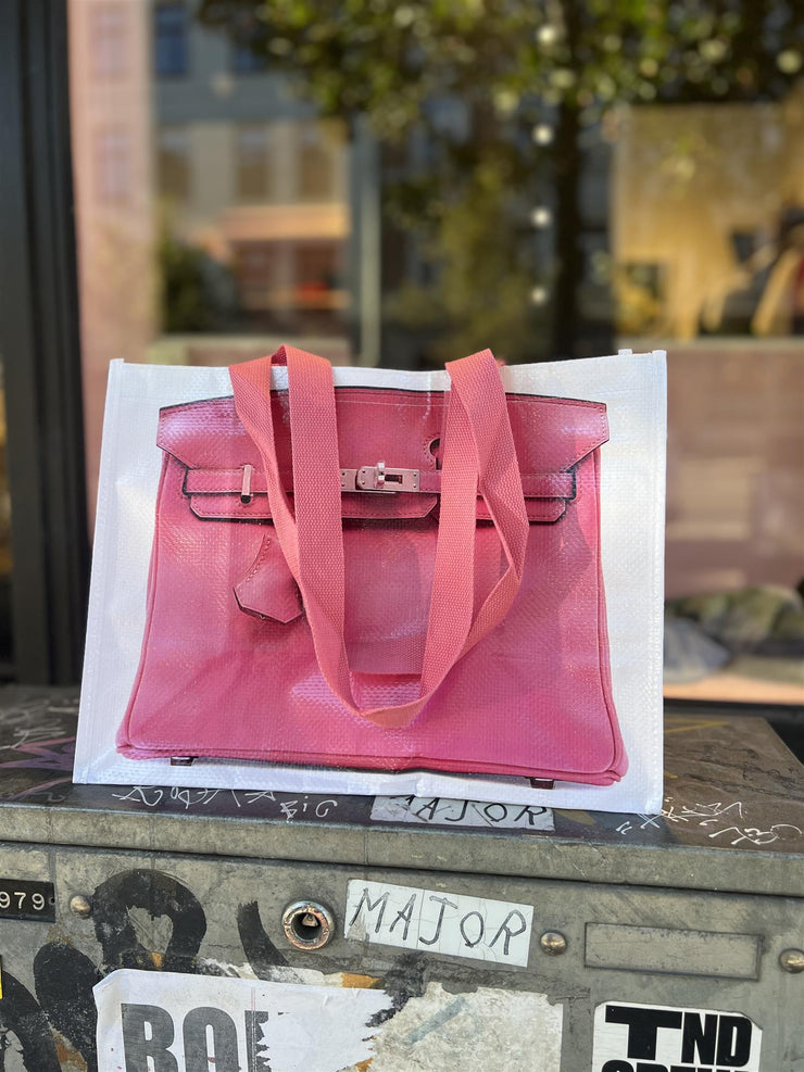 "Birkin" Grocery/Beach-bag