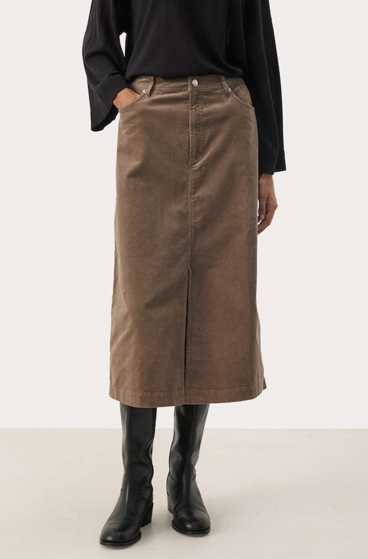 LeilaniPW Skirt Light Brown