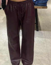 PhoebeCC PullOn Leather Pant