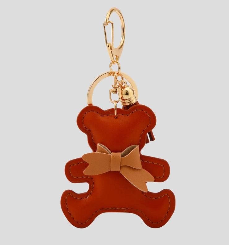 Bear Bag Charm/Red