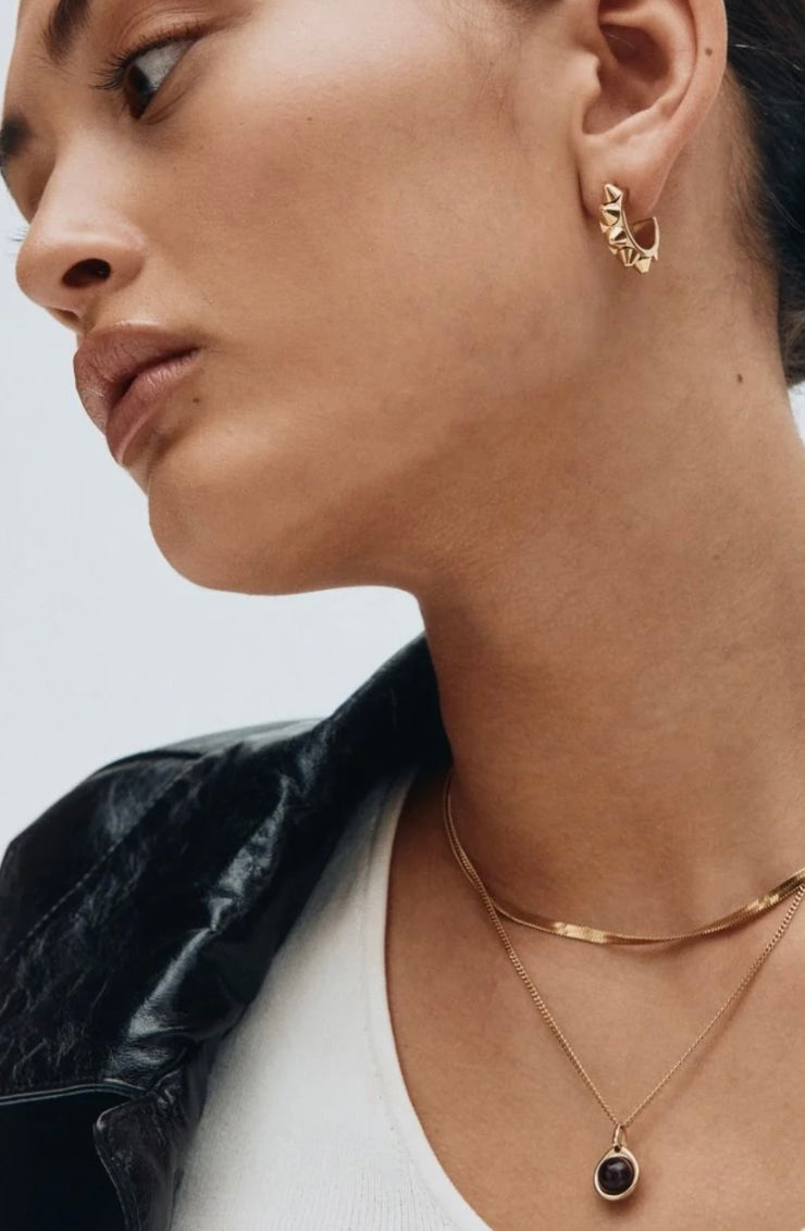 Peak Hoops Icon L Gold