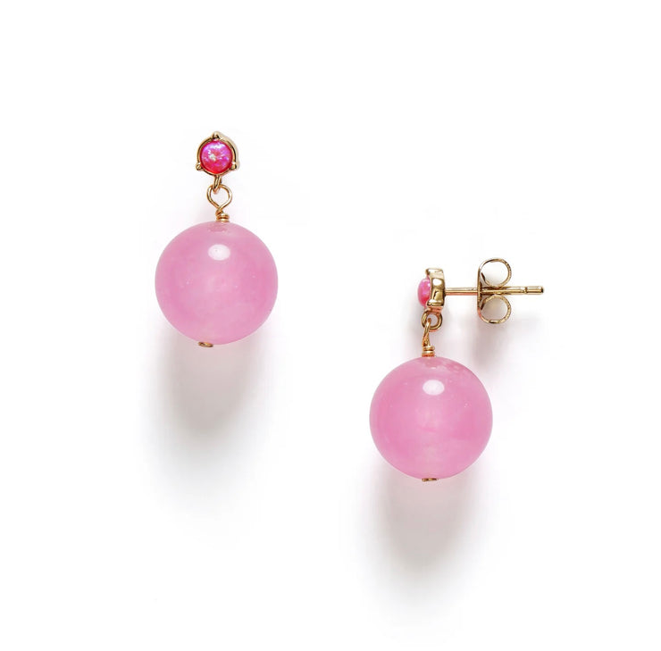 Pink Bubbles Earring