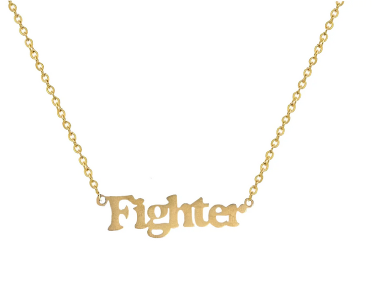 Fighter Necklace Gold