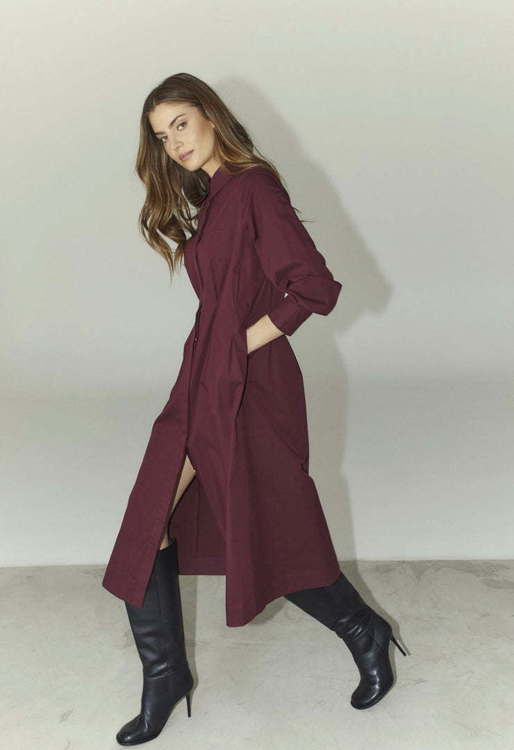 PoppyCC Shirt Long Dress