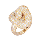Triple Knot Ring Gold