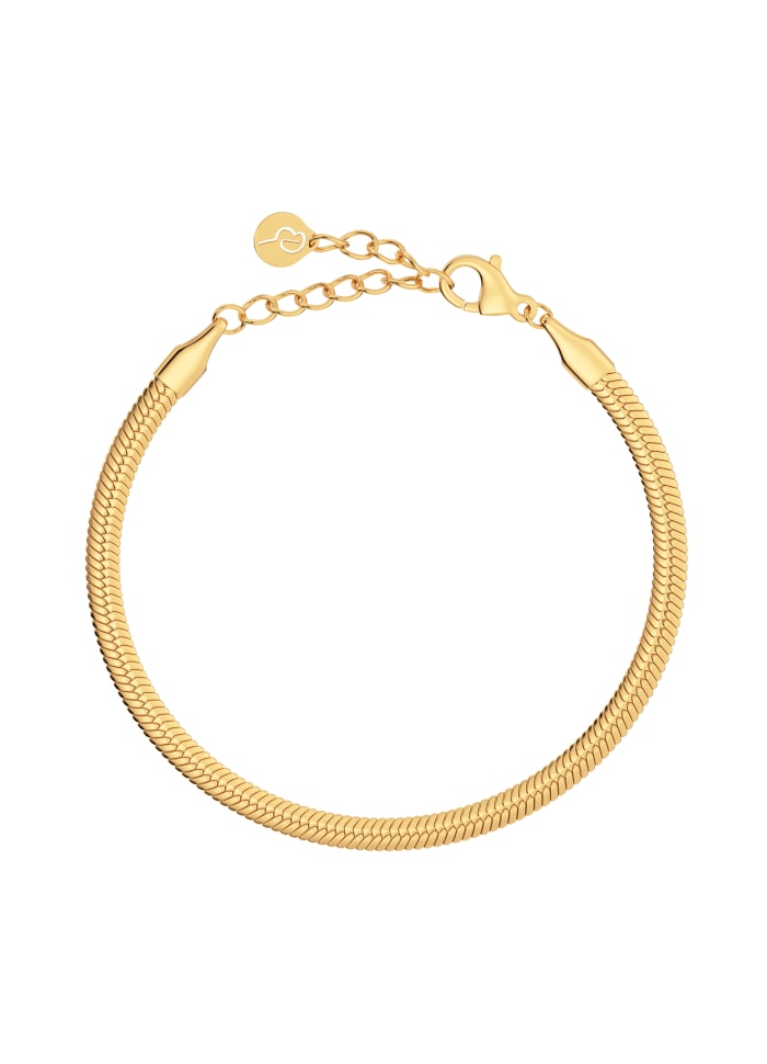 Herringbone Bracelet Gold
