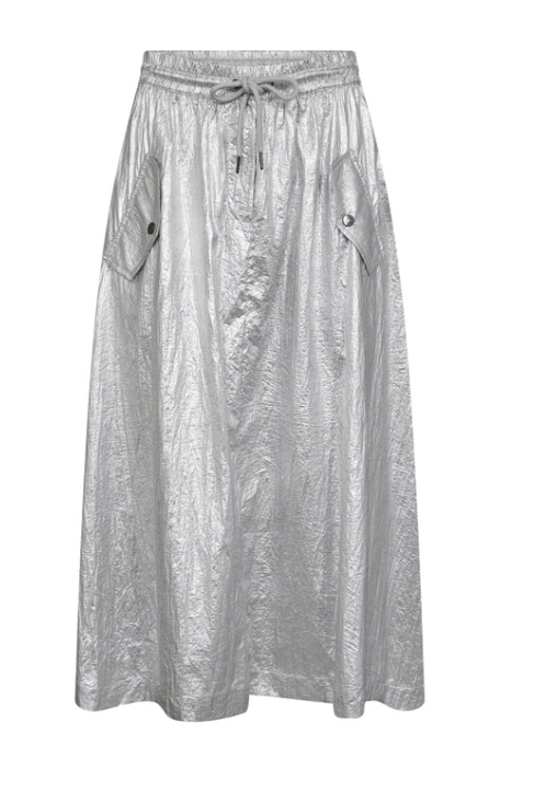 MetalCC Utility Skirt Silver