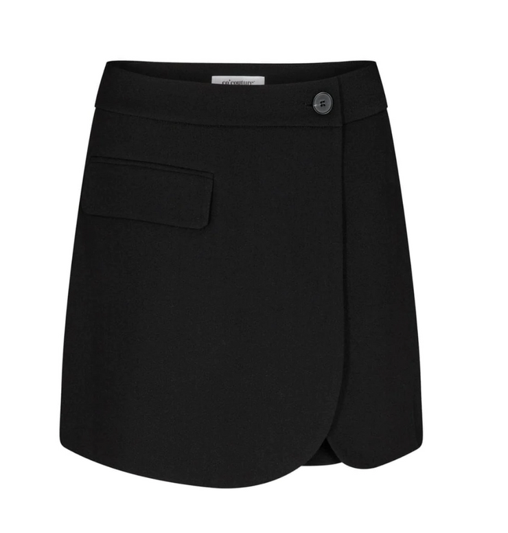 VolaCC Wrap Skirt Black