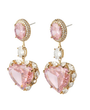 Cinderella Earrings Pink
