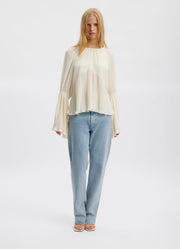 CelesteGZ ls Blouse Offwhite