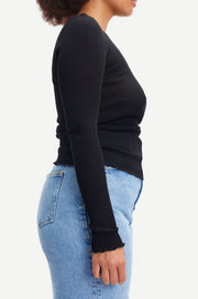 Doudo ls t-shirt Black