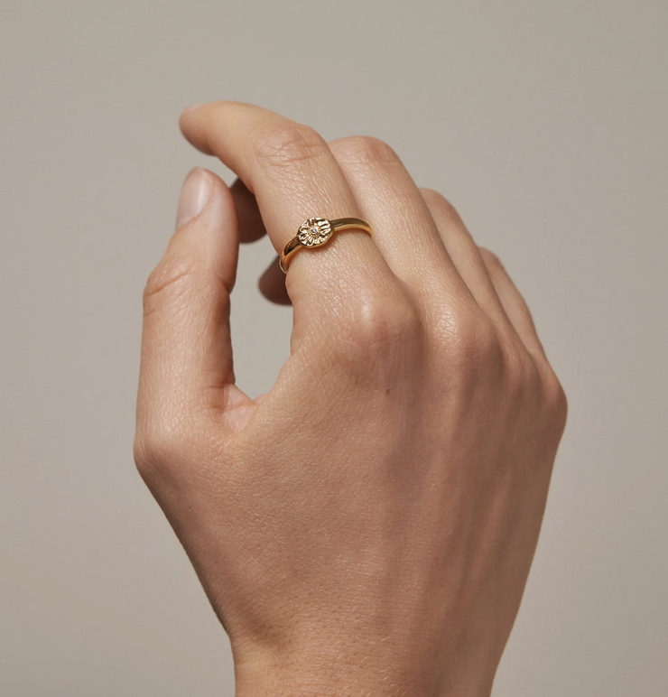 Mini Esma Ring Gold