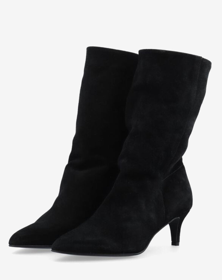 Biacille Slouchy Boot Suede Black