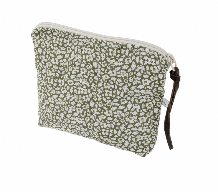 Pouch XS Feather Green/White